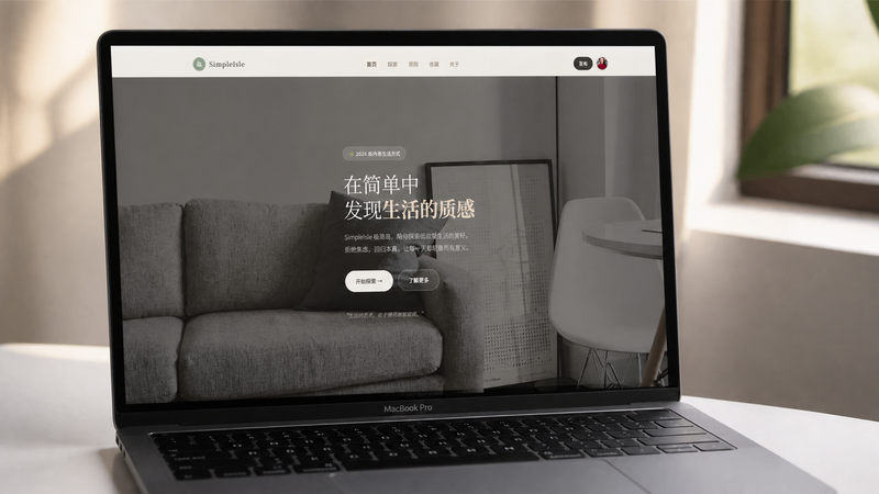 SimpleIsle 首页